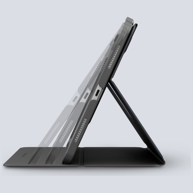 Uniq Rovus Snapmount Magnetic 360 Rotating Detachable Case for iPad Air 13&quot  2024 / 2025 - Gray 7