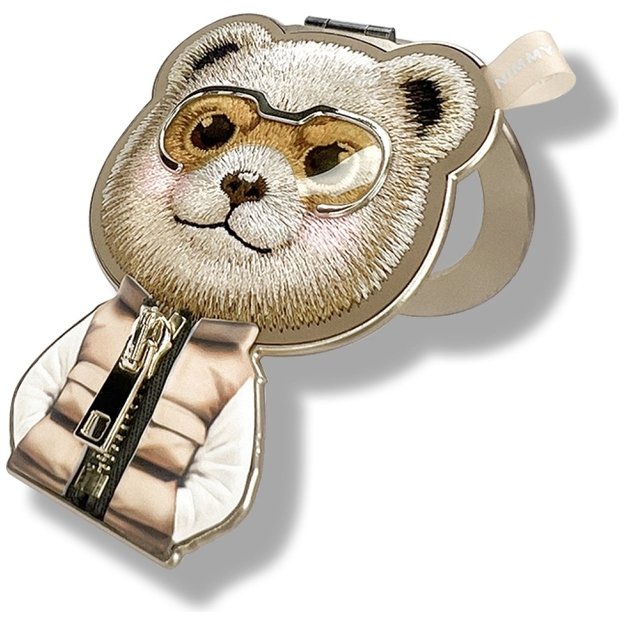 Nimmy Cool&amp Cute 2.0 Bear Magnetic Pendant - Brown 3