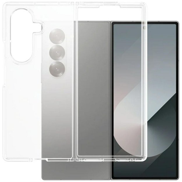 CARE by PanzerGlass Flagship Urban Combat Case for Samsung Galaxy Z Fold 7 - Transparent 1