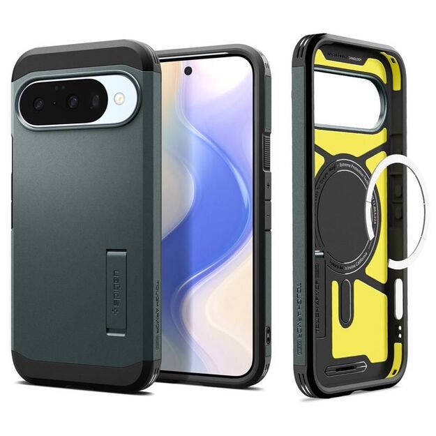 Spigen Tough Armor Mag MagSafe Case for Google Pixel 10 / 10 Pro - Green