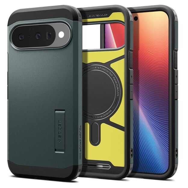 Spigen Tough Armor Mag MagSafe Case for Google Pixel 10 / 10 Pro - Green 1