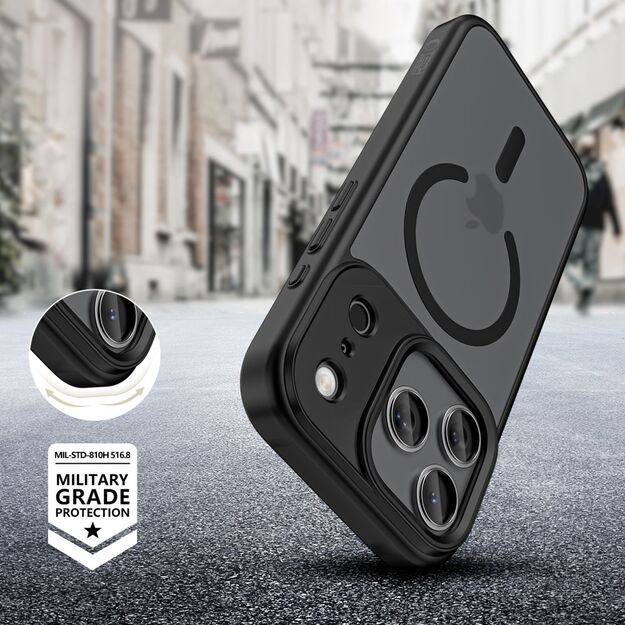 Tech-Protect MagMat XT 4-set MagSafe Case for iPhone 17 Pro - Matte Black 5