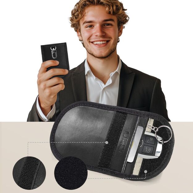 Tech-Protect KLR100 RFID Case - Black 2
