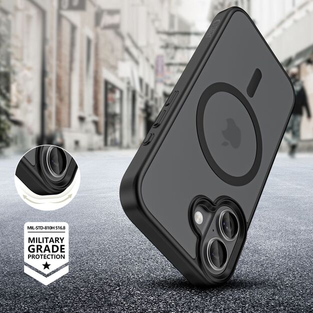 Tech-Protect MagMat XT 4-set MagSafe case for iPhone 17 - matte black 5