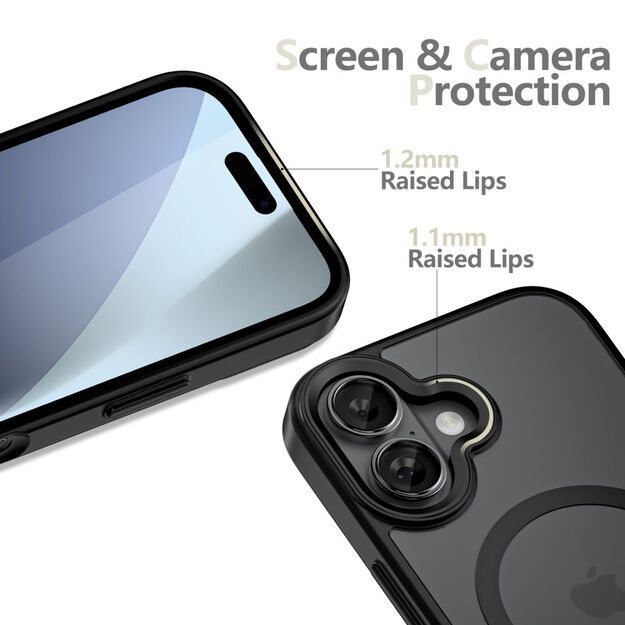 Tech-Protect MagMat XT 4-set MagSafe case for iPhone 17 - matte black 2