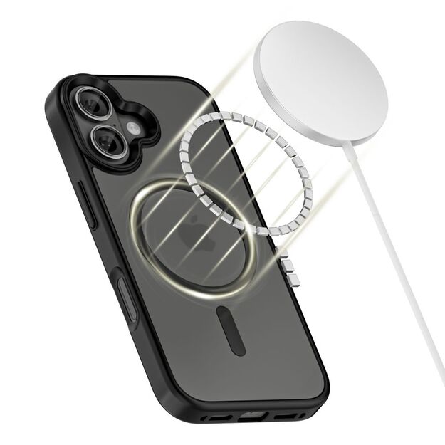 Tech-Protect MagMat XT 4-set MagSafe case for iPhone 17 - matte black 1