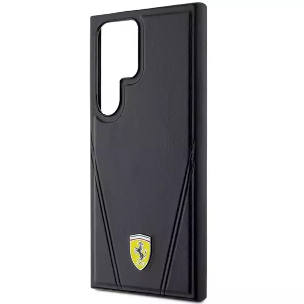 Ferrari Hot Stamp V Lines MagSafe case for Samsung Galaxy S24 Ultra - black 12
