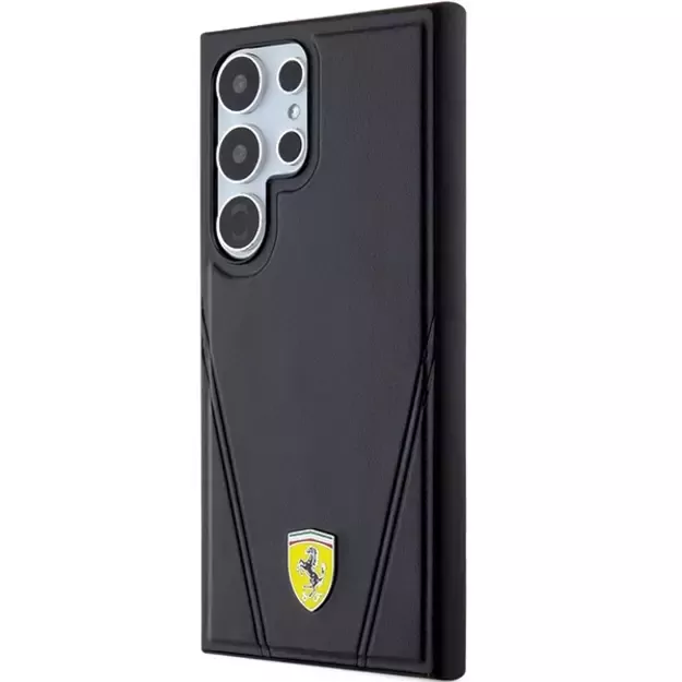 Ferrari Hot Stamp V Lines MagSafe case for Samsung Galaxy S24 Ultra - black 8