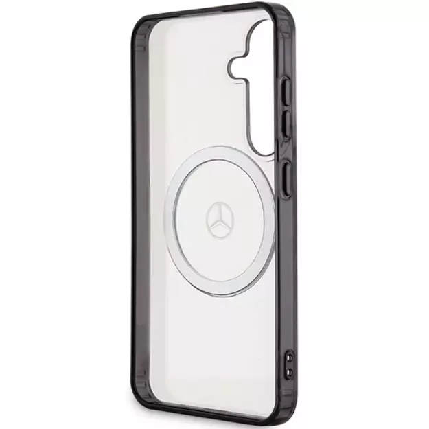 Mercedes Printed Logo MagSafe case for Samsung Galaxy S24 - transparent 1