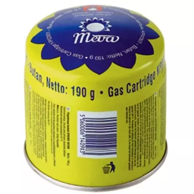 Cartouche, gas cartridge insert for a gas burner stove - punctured, 190g