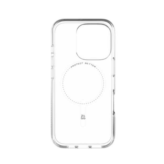 ZAGG Crystal Palace Snap Case with MagSafe for iPhone 16 Pro - Clear 1