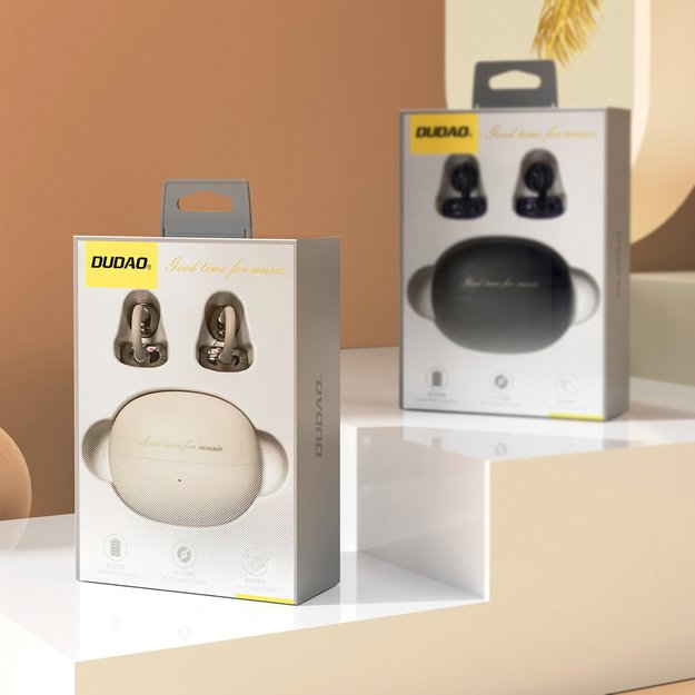 Dudao U20 TWS Bluetooth Wireless Headphones - White 5