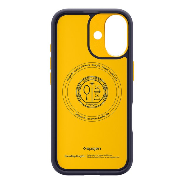 Spigen Nano Pop MagSafe case for iPhone 17 - navy blue 13