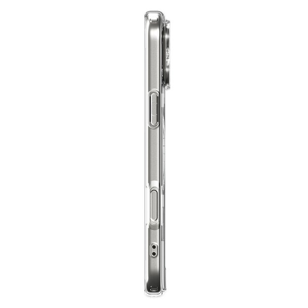 Spigen Ultra Hybrid MagSafe Case for iPhone 17 Pro - Clear and White 3