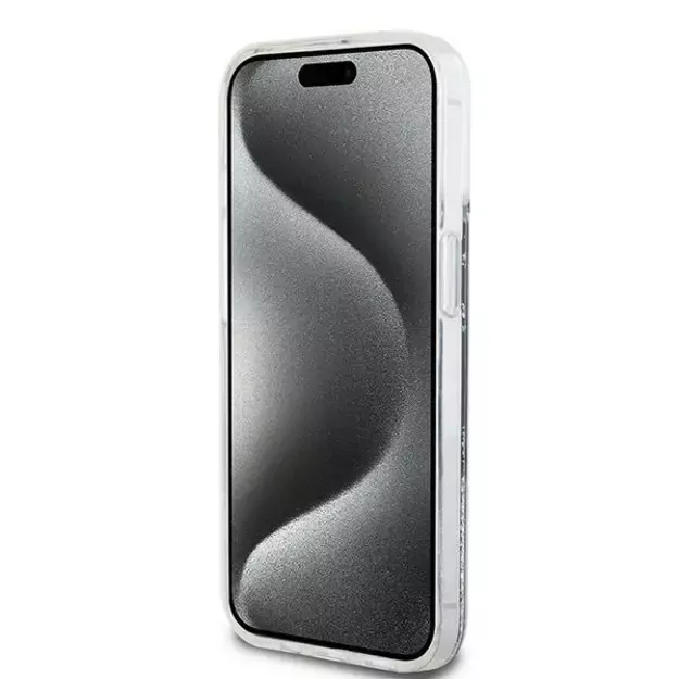 DKNY Liquid Glitter Big Logo iPhone 15 Plus / 14 Plus Case - Black 11