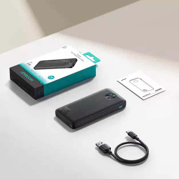 Powerbank Joyroom JR-PBF15 10000mAh USB-C USB-A 22.5W - black 14