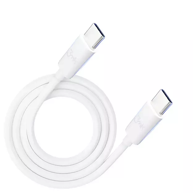 3mk Hyper Cable USB-C / USB-C 100W 2m - white 3