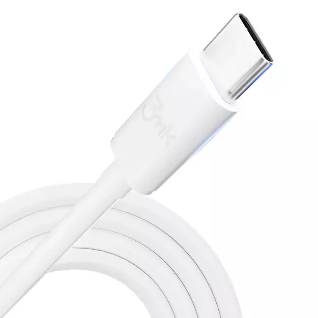3mk Hyper Cable USB-C / USB-C 100W 2m - white 5