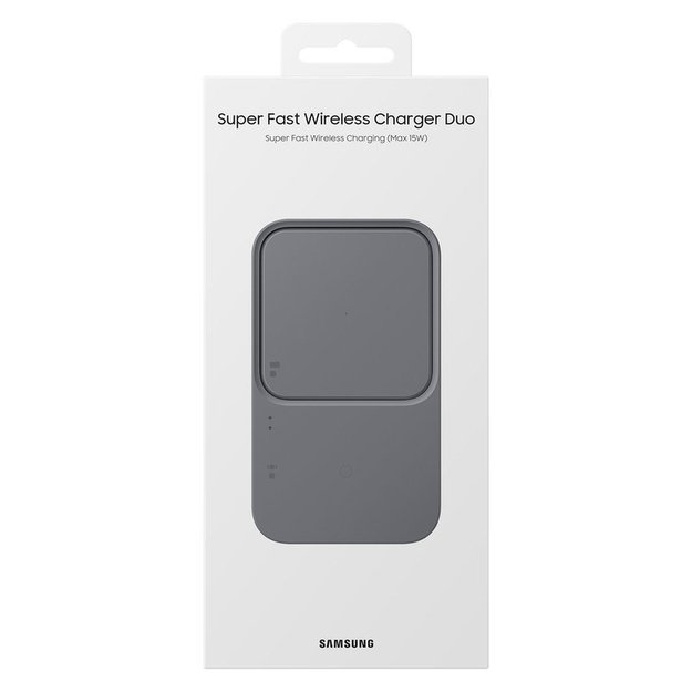 Samsung Wireless Charger Duo EP-P5400BBEGEU inductive charger 15W - black 4