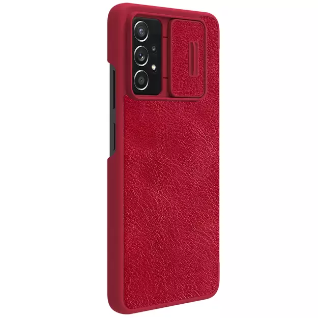 Nillkin Qin leather holster case for Samsung Galaxy A73 red 6