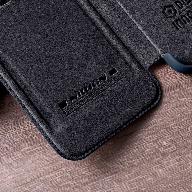 Nillkin Qin leather holster case for Samsung Galaxy A73 red 30