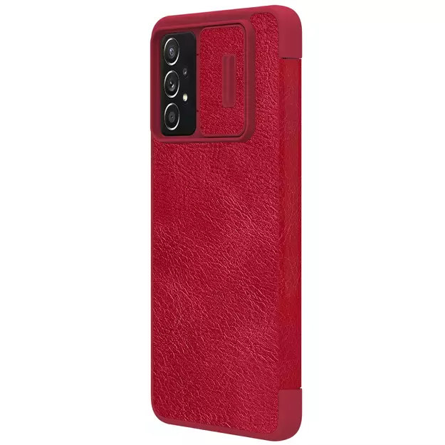 Nillkin Qin leather holster case for Samsung Galaxy A73 red 5