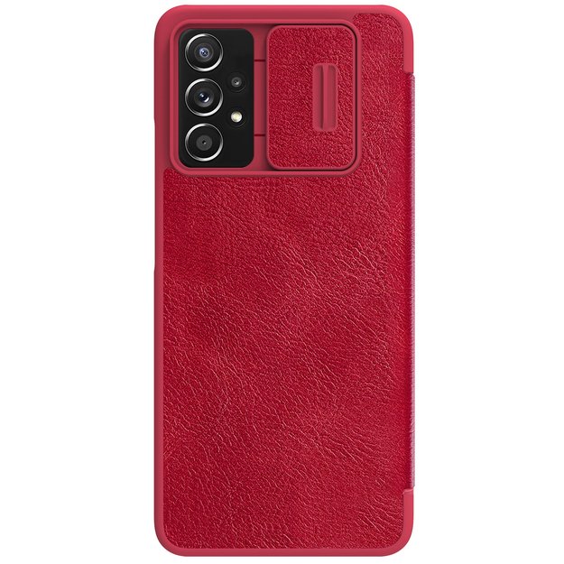 Nillkin Qin leather holster case for Samsung Galaxy A73 red 19