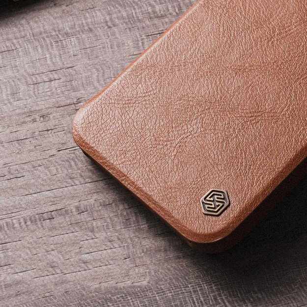 Nillkin Qin leather holster case for Samsung Galaxy A73 red 33