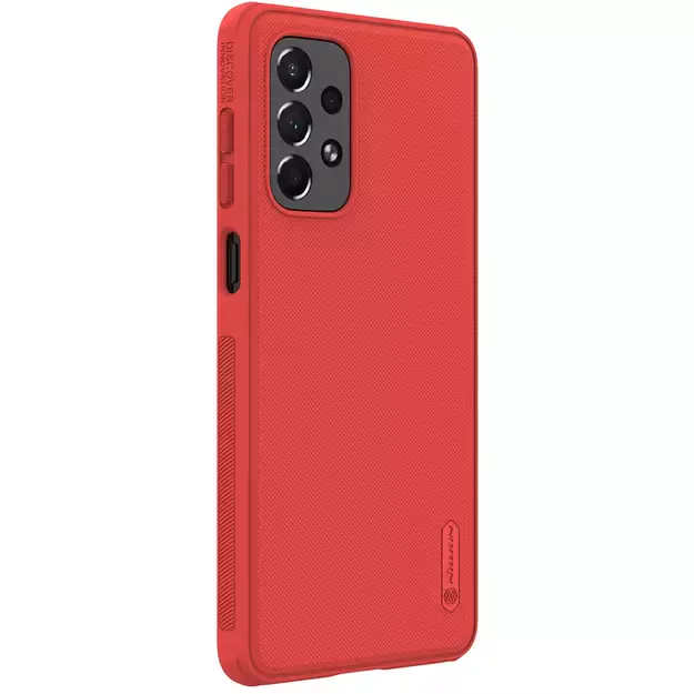 Nillkin Super Frosted Shield Pro durable case cover for Samsung Galaxy A73 red 19