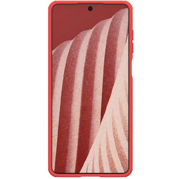 Nillkin Super Frosted Shield Pro durable case cover for Samsung Galaxy A73 red 2