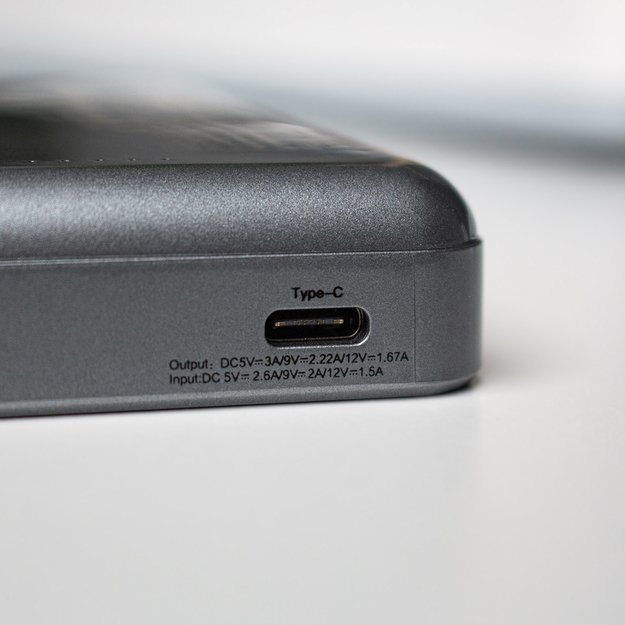 Dudao TGK1 power bank with MagSafe wireless charger 20W 10000mAh black (TGK1-black) 25