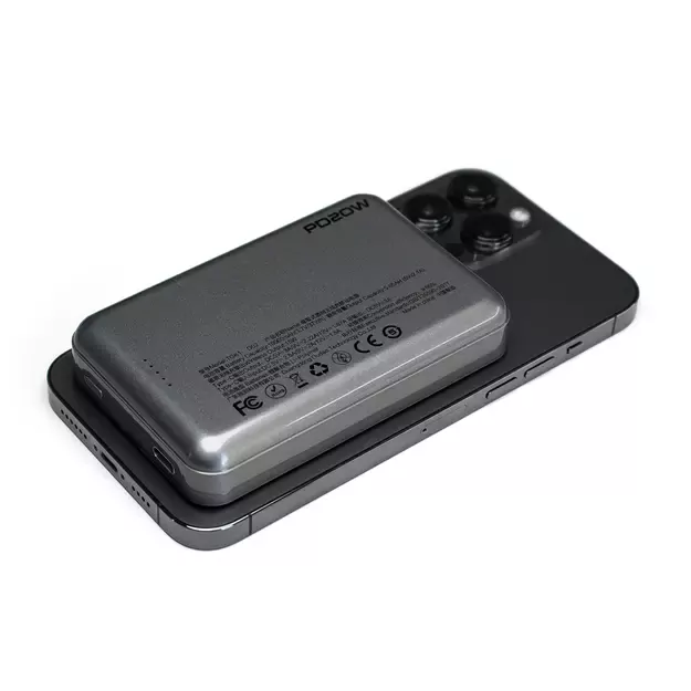 Dudao TGK1 power bank with MagSafe wireless charger 20W 10000mAh black (TGK1-black) 2