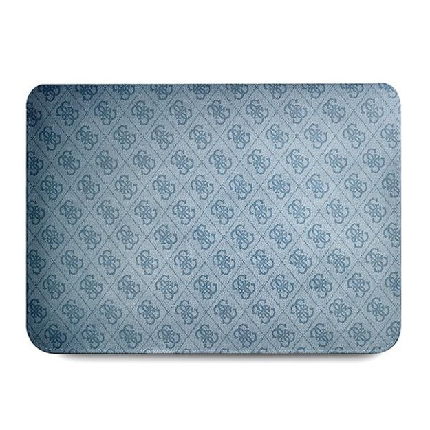 Guess 4G Uptown Triangle Logo case for a 16&quot  laptop - blue 5