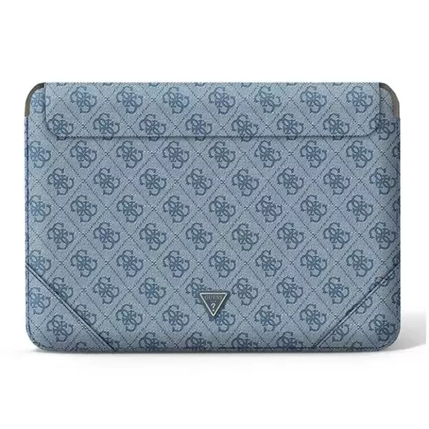 Guess 4G Uptown Triangle Logo case for a 16&quot  laptop - blue