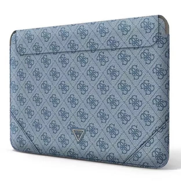 Guess 4G Uptown Triangle Logo case for a 16&quot  laptop - blue 1