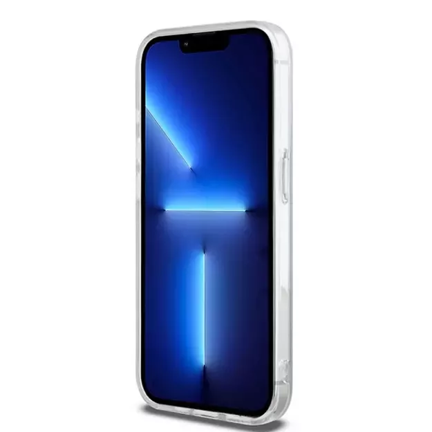 DKNY IML Mono &amp  Stripe MagSafe case for iPhone 15 Pro - blue 4