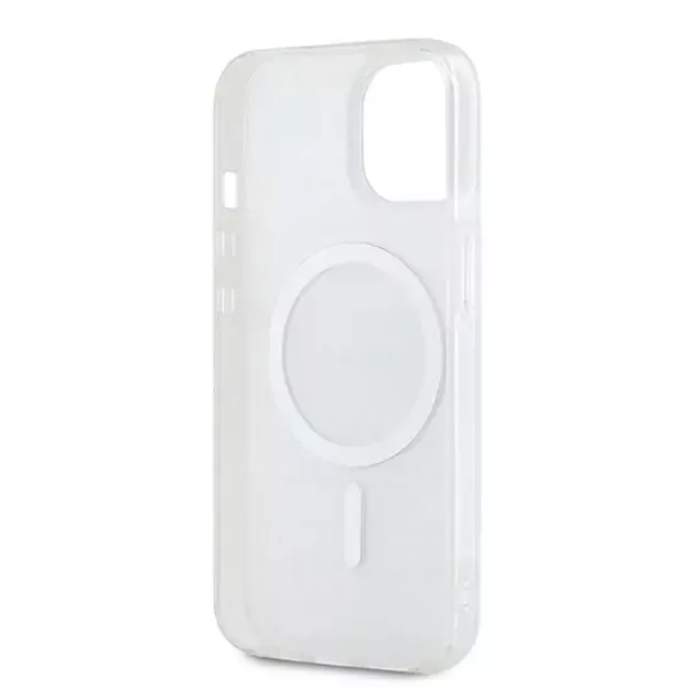 DKNY IML Mono &amp  Stripe MagSafe case for iPhone 15 / 14 / 13 - beige 13