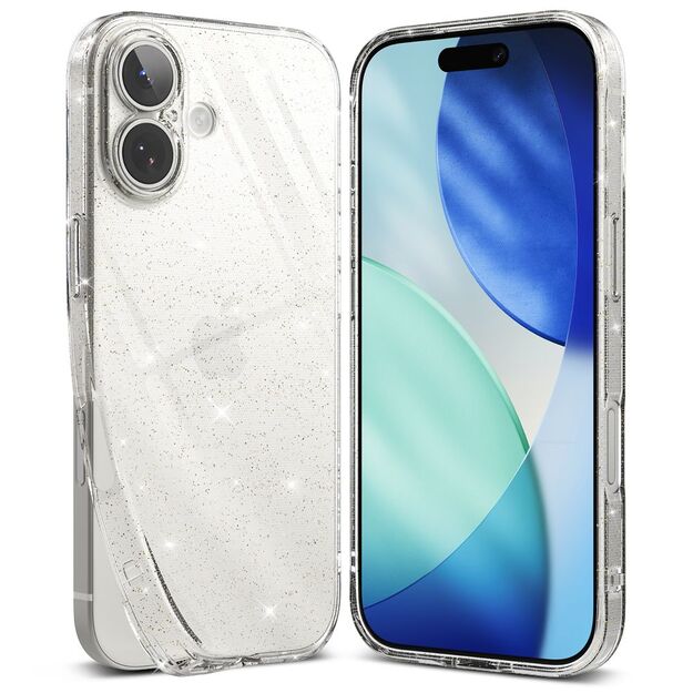 Ringke Air iPhone 17 Case - Clear Glitter 1