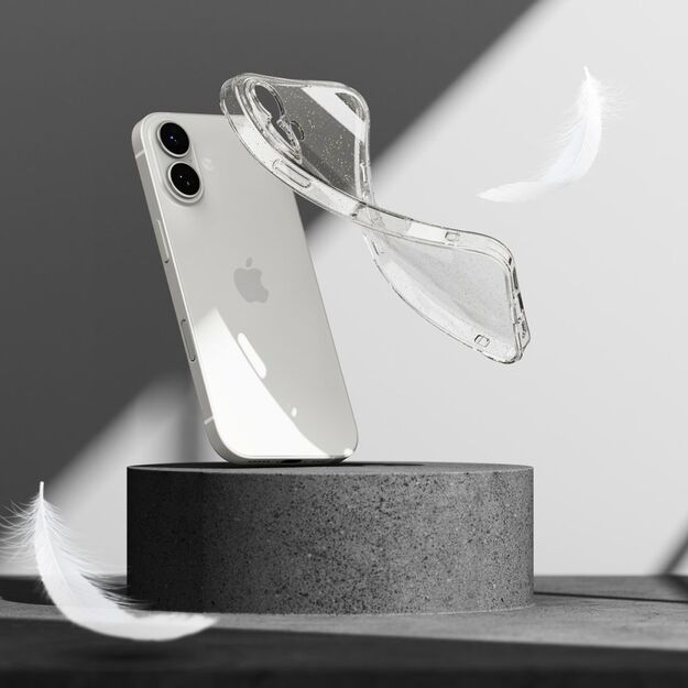 Ringke Air iPhone 17 Case - Clear Glitter 5