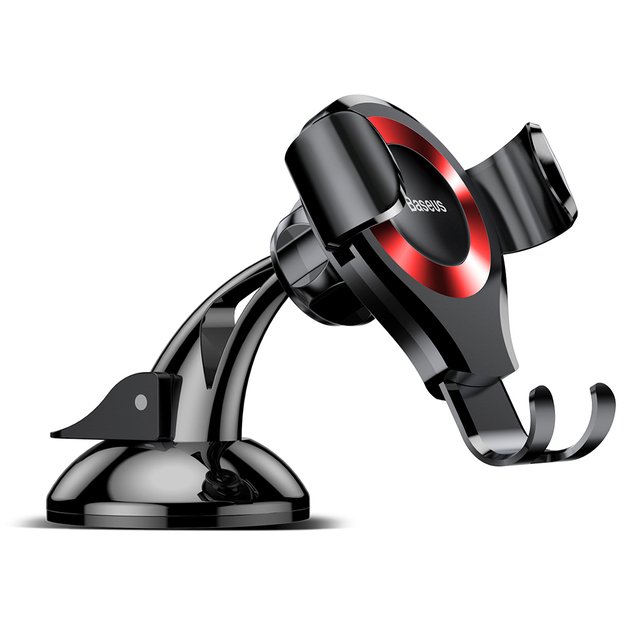 Baseus Osculum SUYL-XP09 gravity car holder for windshield or dashboard - red 2
