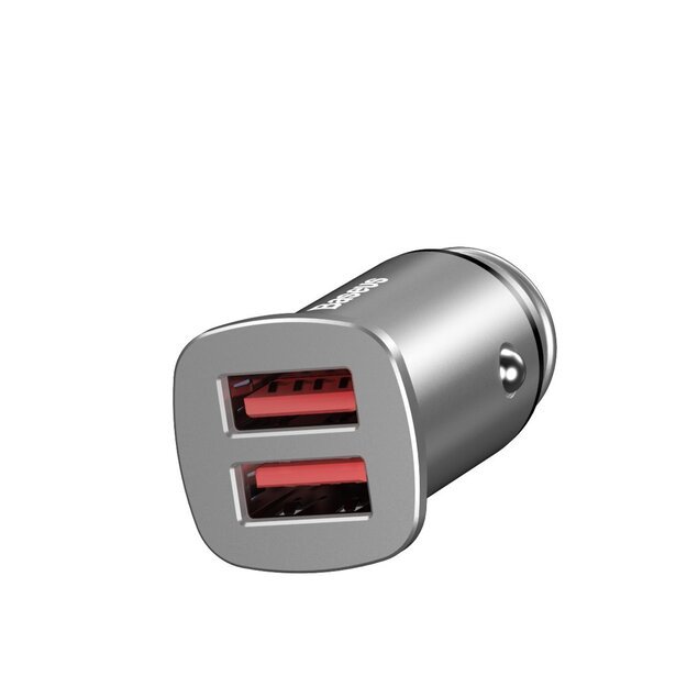 Baseus Square smart car charger 2x USB QC3.0 Quick Charge 3.0 SCP AFC 30W black (CCALL-DS01) 7