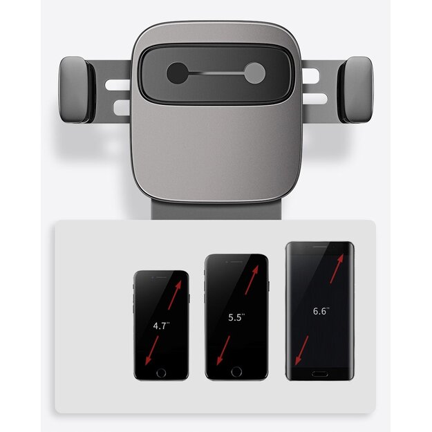 Baseus Cube SUYL-FK01 gravity phone holder 4.7-6.6  for car air vent - black 9
