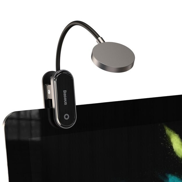 Baseus mini lamp LED lamp with clip gray (DGRAD-0G) 3