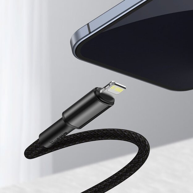 Baseus CATLGD-01 Lightning - USB-C PD cable 20W 480Mb/s 1m - black 10
