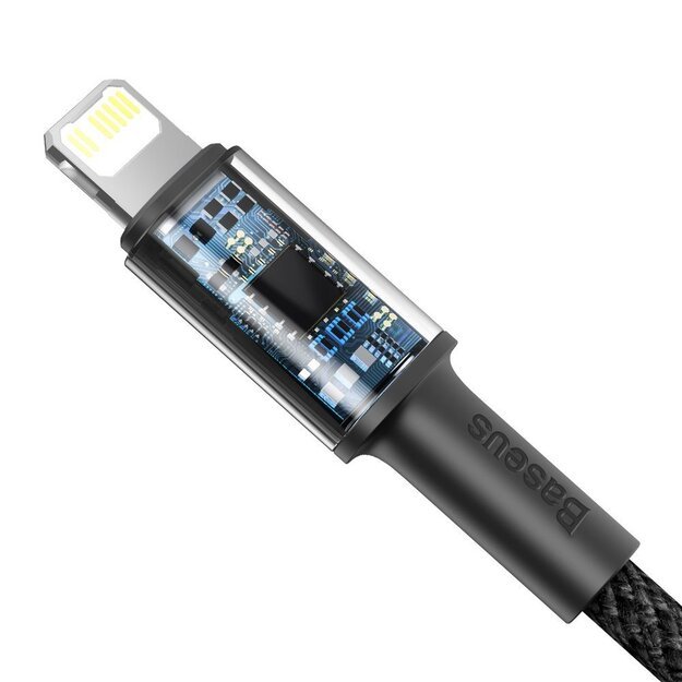 Baseus CATLGD-01 Lightning - USB-C PD cable 20W 480Mb/s 1m - black 3