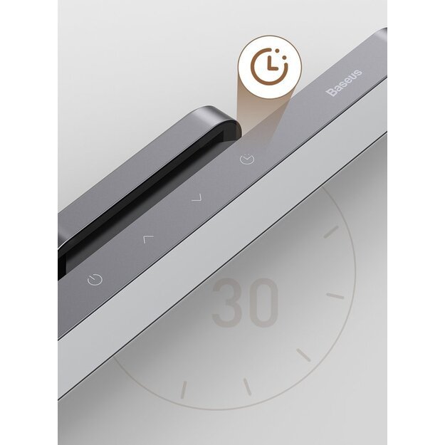 Baseus Magnetic LED Bedside Lamp Under Cabinet Lamp for Home Kitchen Room Gray (DGXC-C0G) 14