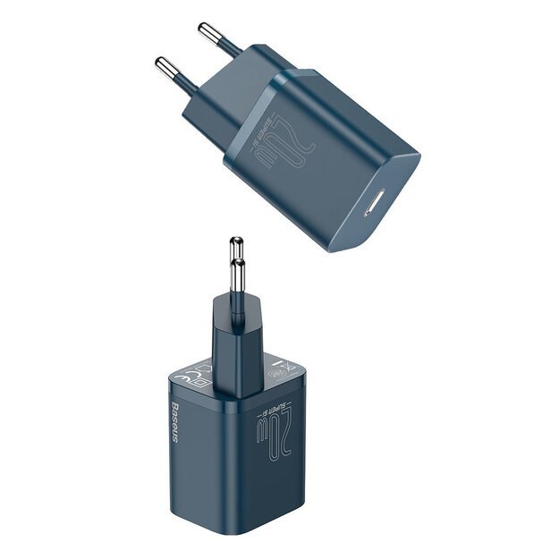Baseus Super Si 1C fast charger USB Type C 20W Power Delivery + USB Type C - Lightning cable 1m blue (TZCCSUP-B03) 8