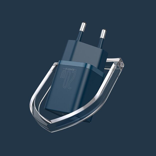 Baseus Super Si 1C fast charger USB Type C 20W Power Delivery + USB Type C - Lightning cable 1m blue (TZCCSUP-B03) 13