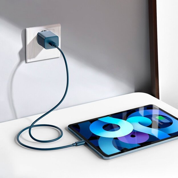 Baseus Super Si 1C fast charger USB Type C 20W Power Delivery + USB Type C - Lightning cable 1m blue (TZCCSUP-B03) 9