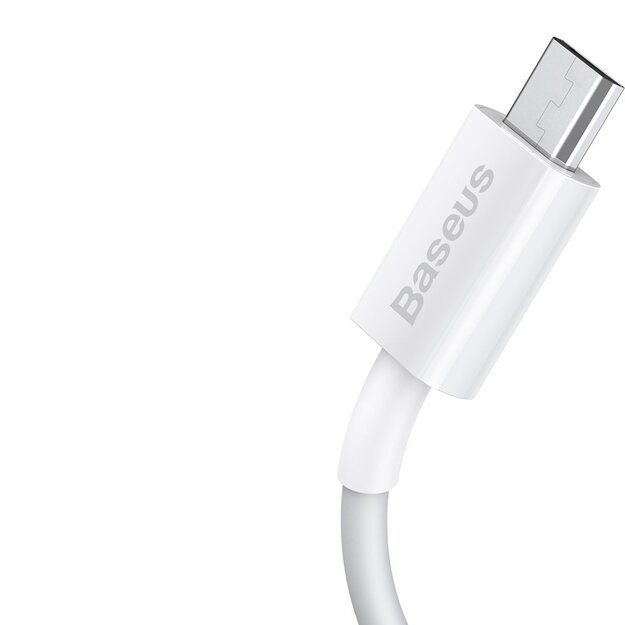 Baseus Superior USB-A / micro USB 2A cable 1m - white 2